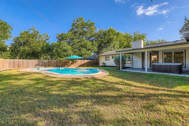 Backyard, Exterior, Hot Tub, Pool