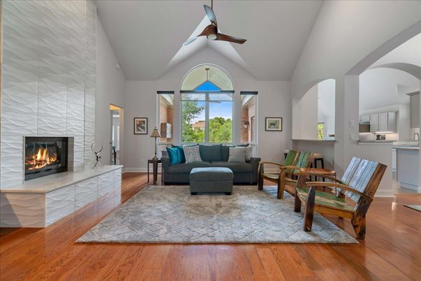 Fireplace, Interior, Living room, Wood Texture Flooring