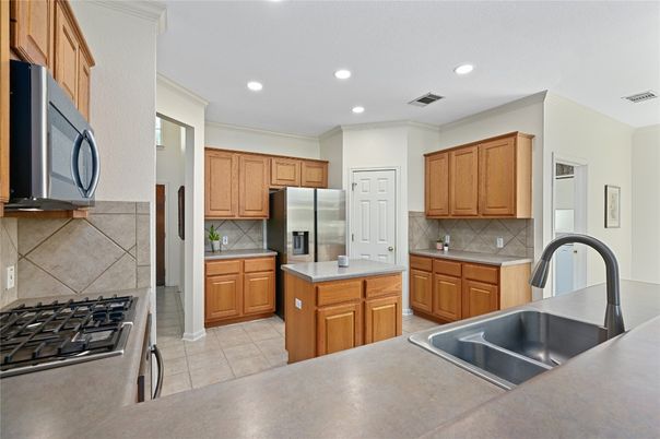 Interior, Kitchen, Recessed Lighting, Stainless Steel Appliances