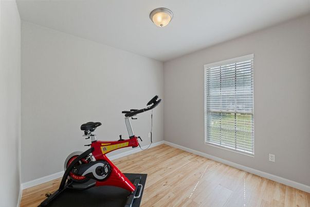 Fitness Equipment, Interior, Wood Texture Flooring