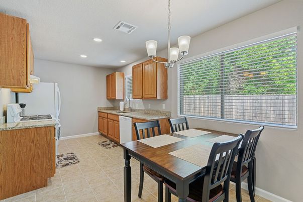 Dining room, Interior, Kitchen, Pendant Lights, Recessed Lighting