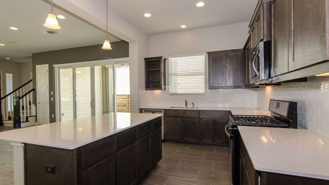 Interior, Kitchen, Pendant Lights, Recessed Lighting