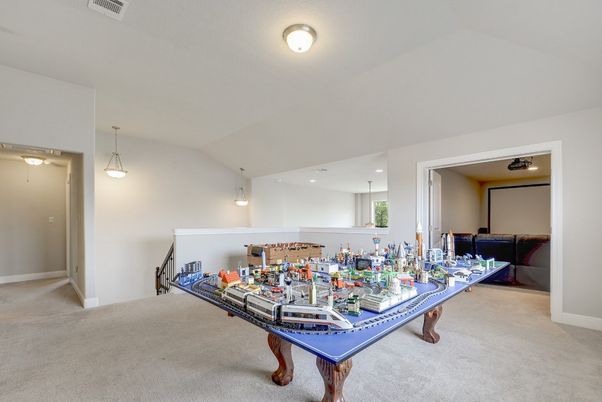 Game Room, Interior, Pendant Lights