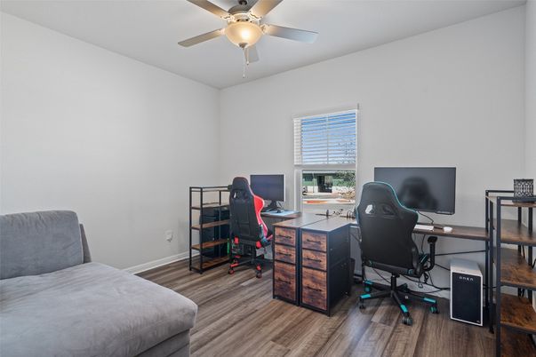 Home Office, Interior, Wood Texture Flooring