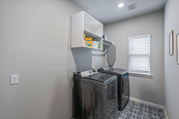 Interior, Recessed Lighting, Washer