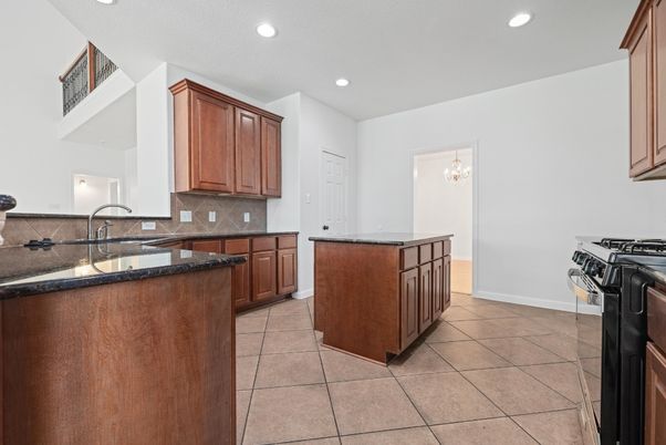Chandelier, Interior, Kitchen, Recessed Lighting