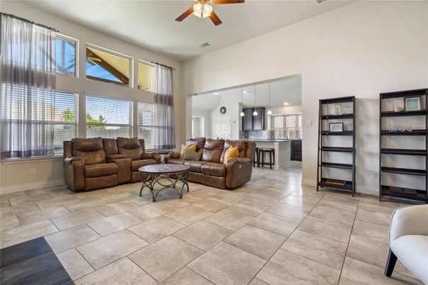 Interior, Kitchen, Living room, Pendant Lights, Recessed Lighting