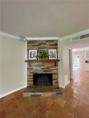 Fireplace, Interior, Wooden Walls