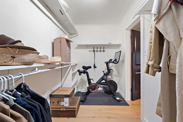 Fitness Equipment, Interior, Wood Texture Flooring