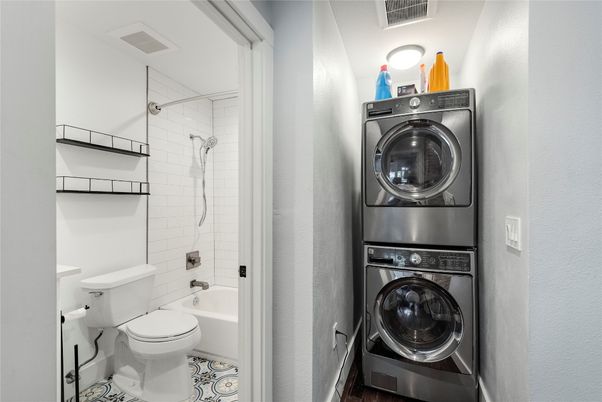 Bathroom, Interior, Utility Closets, Washer