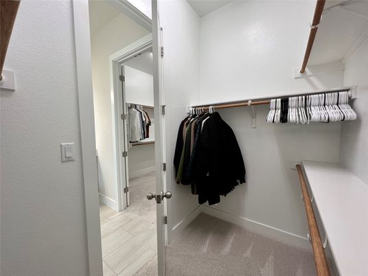 Interior, Walk-in Closets, Wood Texture Flooring