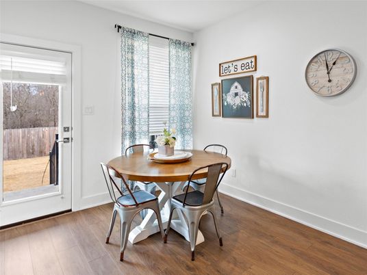 Dining room, Interior, Wood Texture Flooring