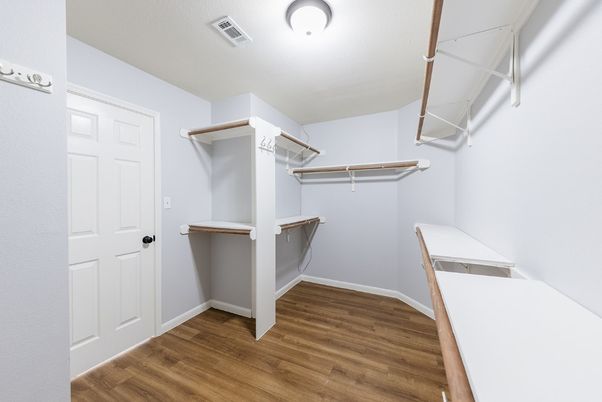 Interior, Walk-in Closets, Wood Texture Flooring