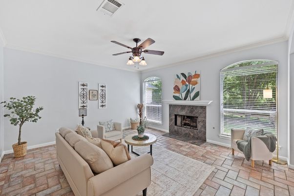 Fireplace, Interior, Living room