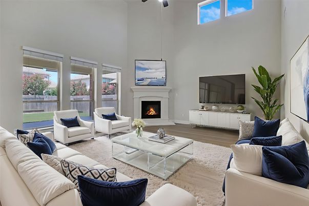 Fireplace, Interior, Living room, Wood Texture Flooring