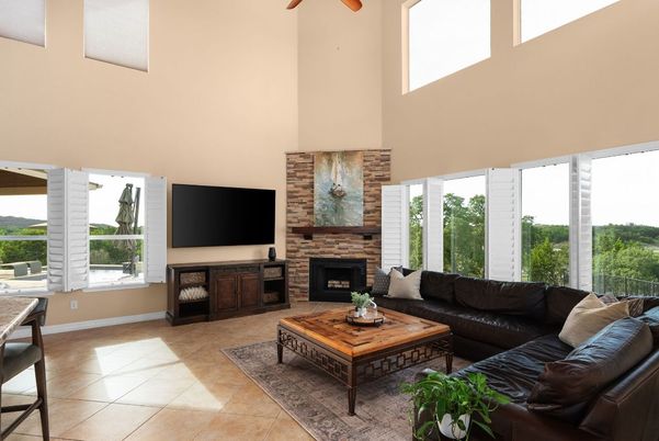 Fireplace, Interior, Living room