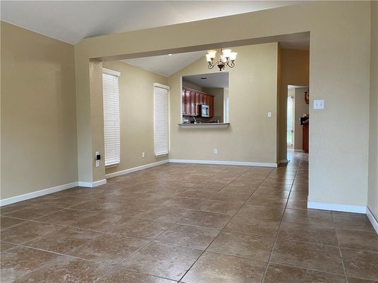 Chandelier, Empty room, Interior