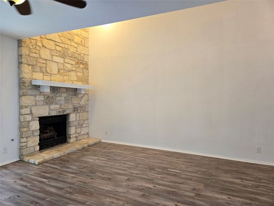 Fireplace, Interior, Wood Texture Flooring