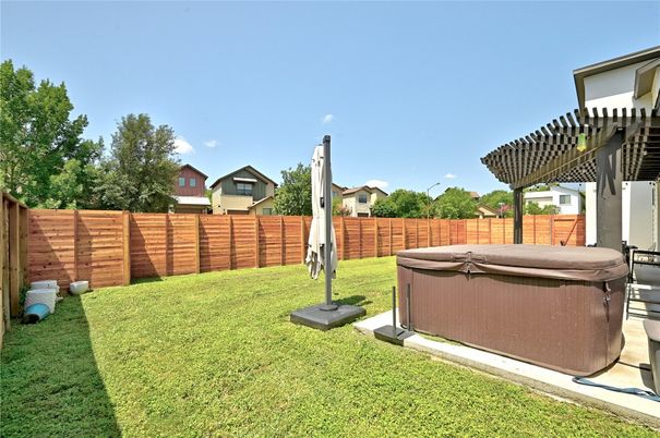 Backyard, Exterior, Hot Tub