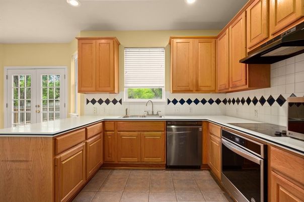 Interior, Kitchen, Recessed Lighting, Stainless Steel Appliances