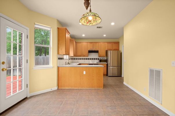 Interior, Kitchen, Pendant Lights, Recessed Lighting