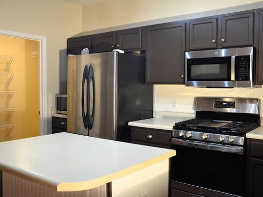 Interior, Kitchen, Stainless Steel Appliances