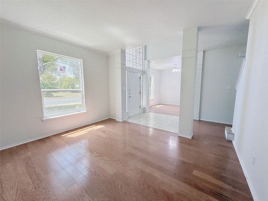 Empty room, Interior, Wood Texture Flooring