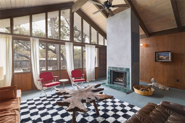 Fireplace, Interior, Living room, Wooden Beams, Wooden Ceilings, Wooden Walls