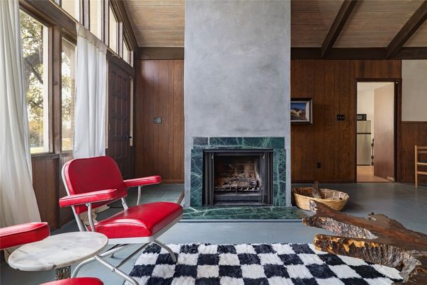 Fireplace, Interior, Wooden Beams, Wooden Ceilings, Wooden Walls