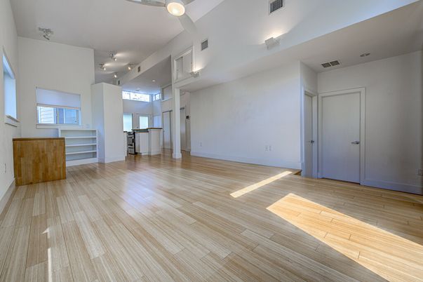 Empty room, Interior, Wood Texture Flooring