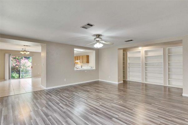 Empty room, Interior, Wood Texture Flooring
