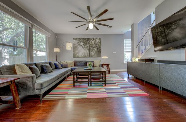 Interior, Living room, Wood Texture Flooring