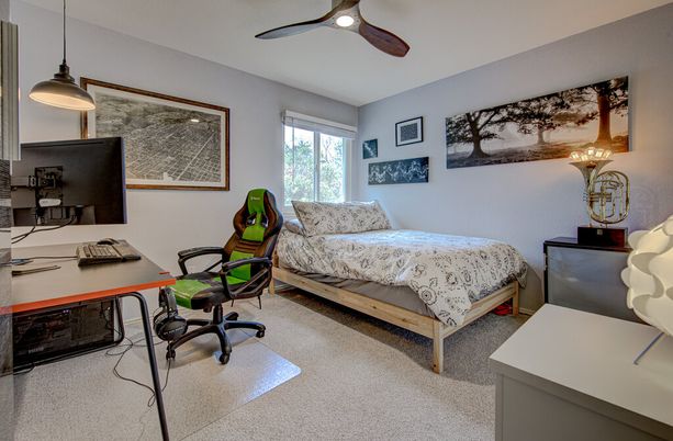 Bedroom, Home Office, Interior, Pendant Lights