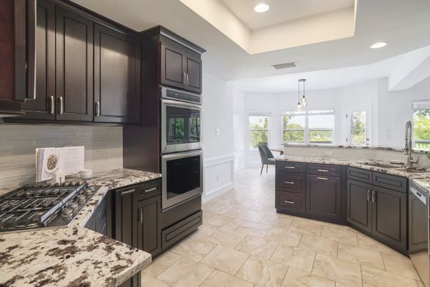 Dining room, Interior, Kitchen, Pendant Lights, Recessed Lighting
