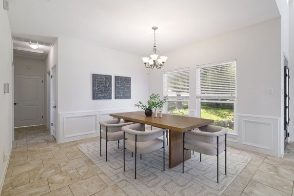 Chandelier, Dining room, Interior