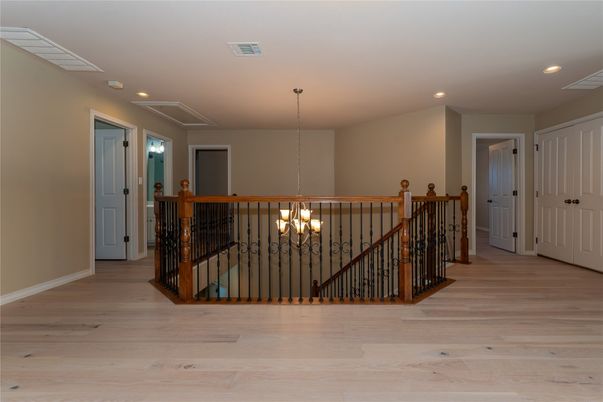 Chandelier, Interior, Recessed Lighting, Wood Texture Flooring