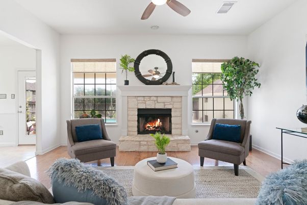 Fireplace, Interior, Living room, Wood Texture Flooring