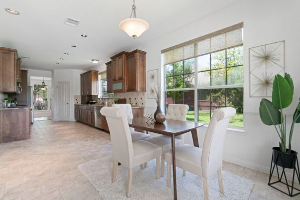 Dining room, Interior, Kitchen, Pendant Lights, Recessed Lighting