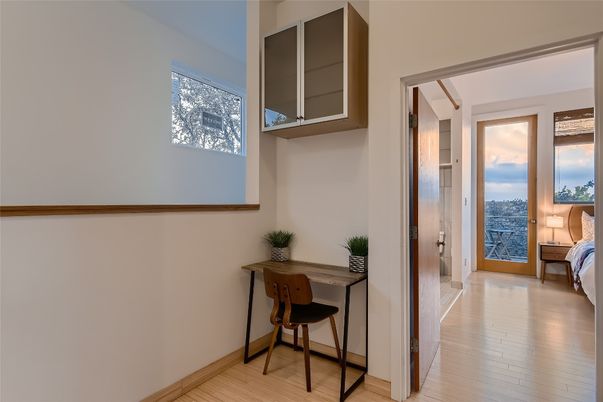 Bedroom, Home Office, Interior, Wood Texture Flooring