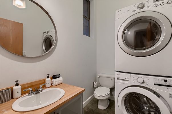 Bathroom, Interior, Utility Closets, Washer