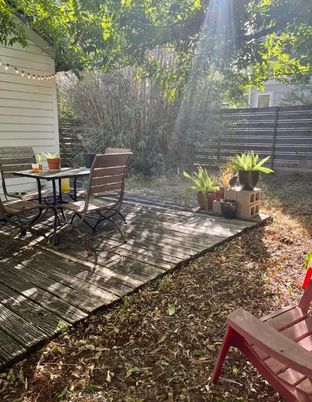 Backyard, Exterior