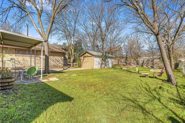 Backyard, Detached Garage, Exterior