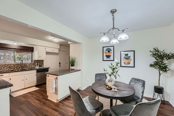 Dining room, Interior, Kitchen, Wood Texture Flooring