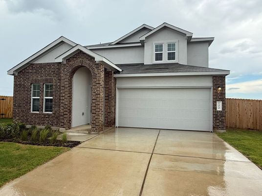Attached, Exterior, Facade, Brick Facade, Brick Traditional
