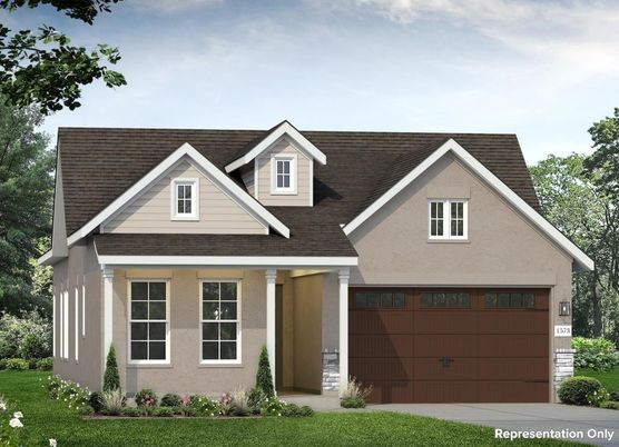 Attached, Exterior, Facade, Brick Traditional