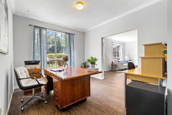 Home Office, Interior, Wood Texture Flooring