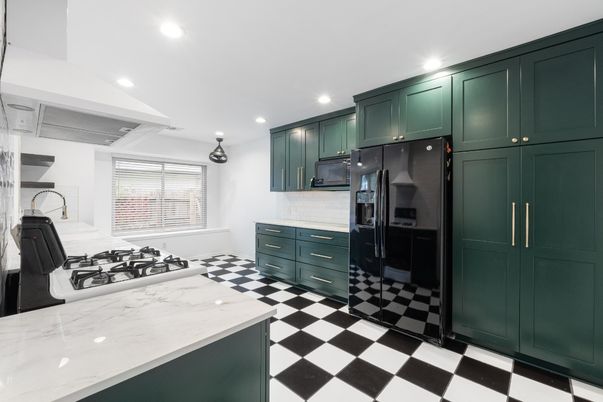 Interior, Kitchen, Recessed Lighting