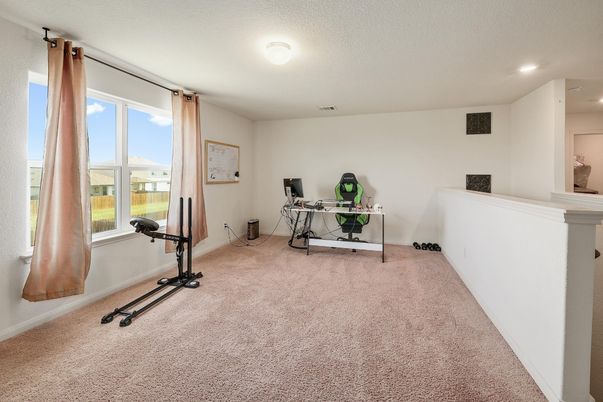 Fitness Equipment, Home Office, Interior, Recessed Lighting