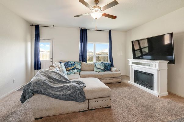 Bedroom, Fireplace, Interior, Living room