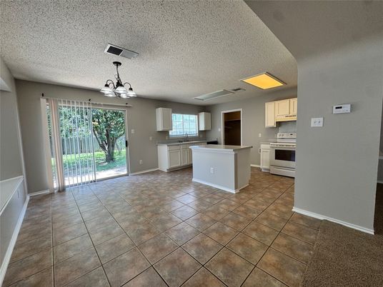 Chandelier, Empty room, Interior, Kitchen, Pendant Lights